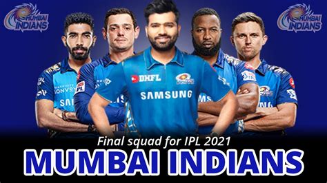 mumbai indians full squad 2021